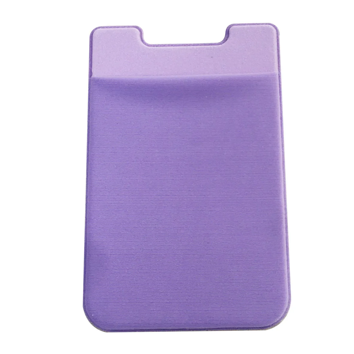 Factory direct sale high quality stretchy fabric sticky card holder for phone card holder for men women
