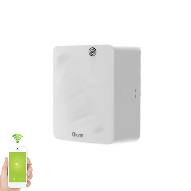 Charm Aroma CH119 Medium Space Plastic Aroma Diffuser Scent with Wall Mounted Liquid Scent Diffuser for Home