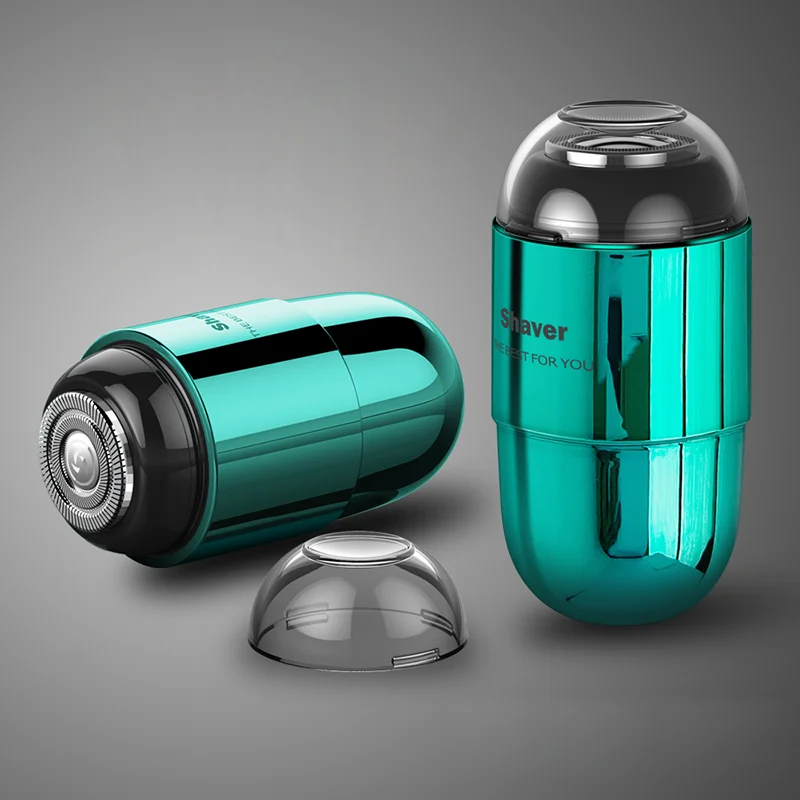Pocket Size Travel Car Use Portable Rechargeable Beard Mens Mini USB Charging Electric Shaver