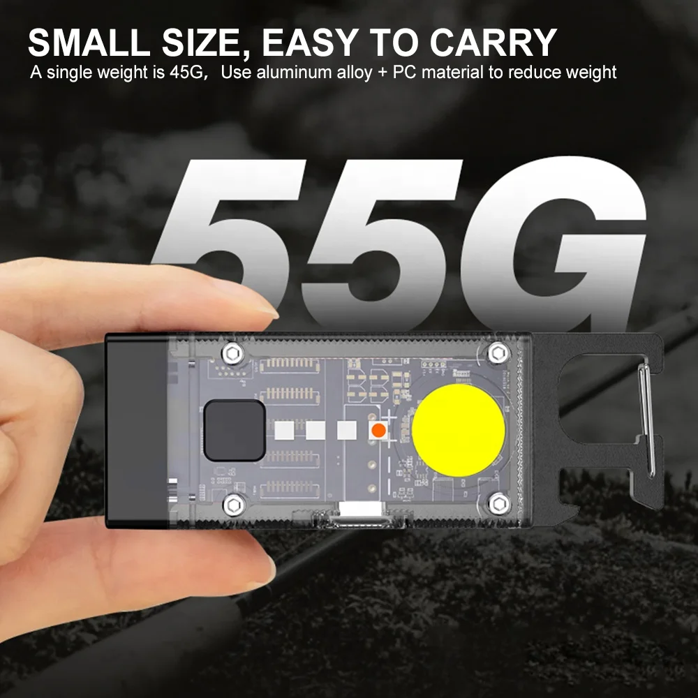 S030 Mini Keychain Flashlight solar panel flashlight torch rechargeable small multi-function EDC portable flashlights