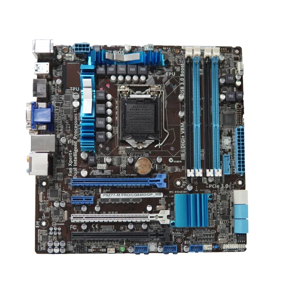 P8Z77-M PRO/CG8480/DP-MB original motherboard DDR3 LGA 1155 USB2.0 USB3.0  32GB Z77 Desktop Motherboard