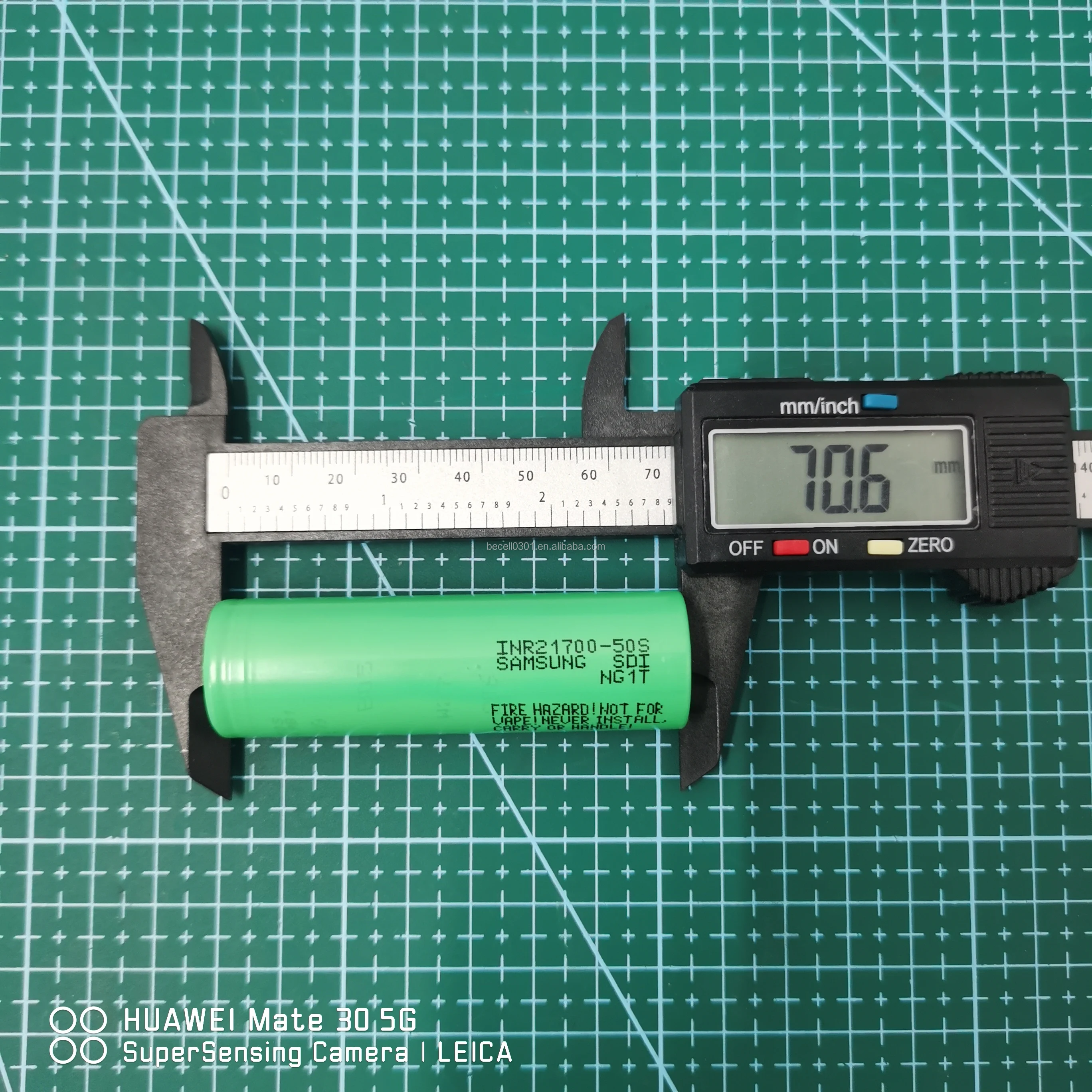 INR21700-50S INR 21700 5000MAH 35A 3.7V BATTERY for IMREN