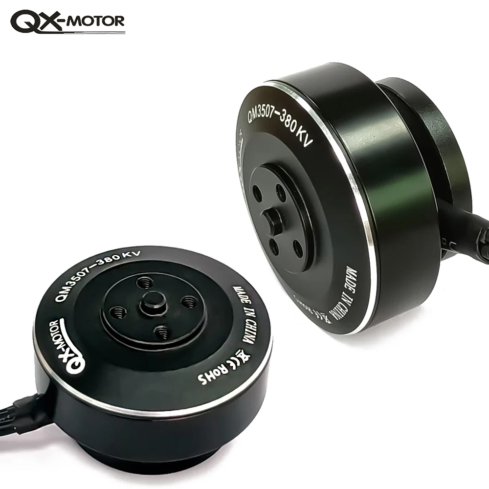 QX-MOTOR QM3507 380KV 580KV 680KV бесщеточный двигатель дистанционно пилотируемый Радиоуправляемый квадрокоптер шестиугольный Дрон