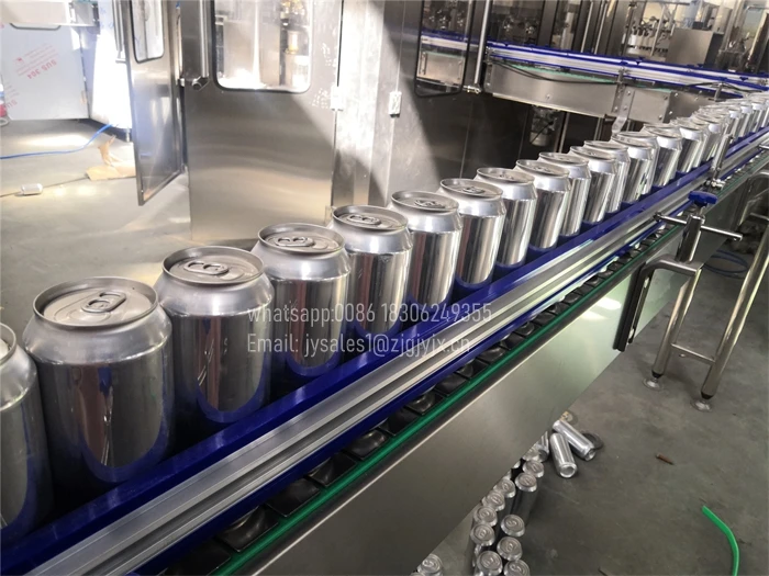 Automatic Tin Can Filler, Small Canning System, Canning Line Soda/ Tonic Water