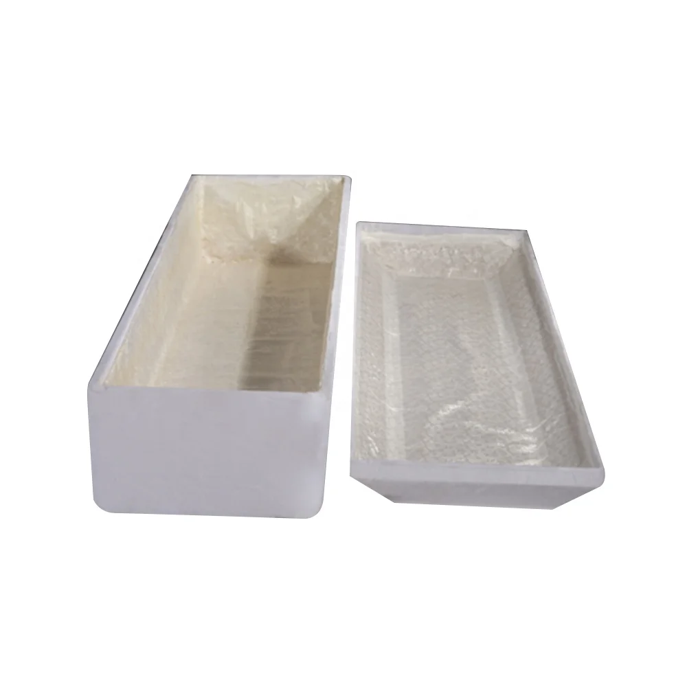 European Style Corrugated Paper Cremation Coffin Biodegradable Wooden Urn for Adult for Crematorium and Funeral Homes