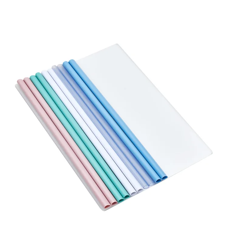 Water drop rod clip a4 data folder pull rod clip transparent insert folder large-capacity file clip for students