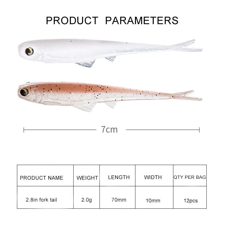  Модный дизайн новый искусственная наживка 2 г/шт. Подвернутый хвост Мягкая приманка в Китае
