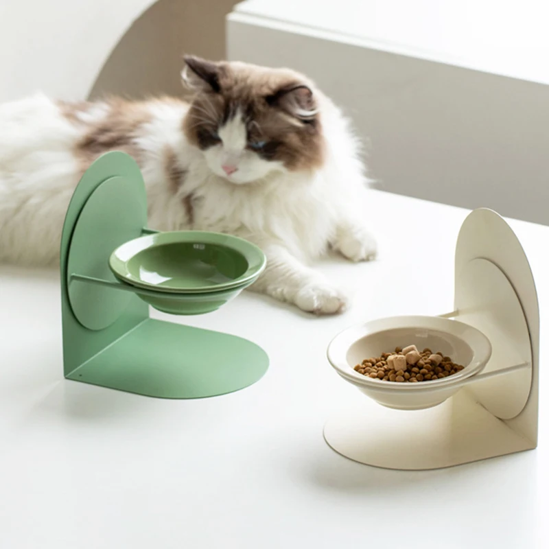 Magnetic Luxury Pet Slow Feeder Cat Dog Bowl Licking Ceramic Pet Feeder Bowl Healthy Eating Diet Dog Bowls