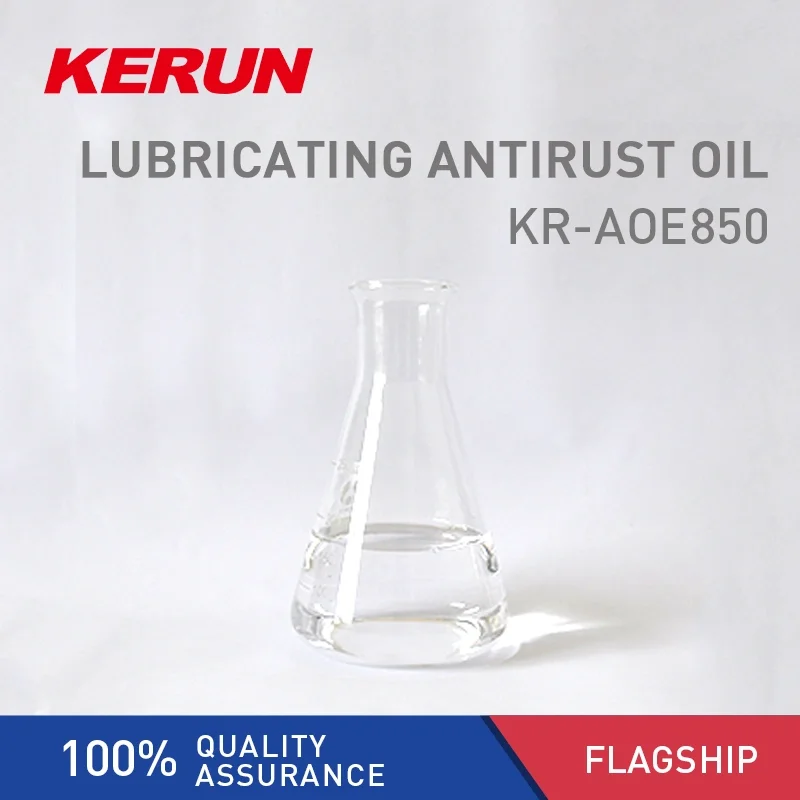 Kerun Lubricating Antirust Oil Kr-Aoe850 Oil Based Rust Preventive Oil long-term sealed antirust oil Industrial Application