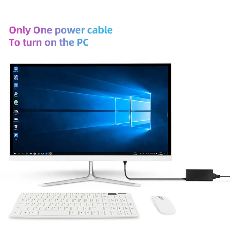 All In One Barebone PC Desktop Computer Built-In Battery Monoblock Gaming with Webcam Cheap Gaming All-in-one Pc