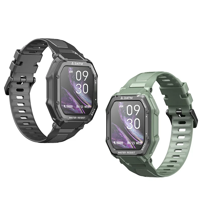 Водонепроницаемые спортивные Смарт-часы C16, 3 АТМ, 1,69 дюйма, мужской фитнес-браслет, прочные уличные Смарт-часы для смартфона, часы для плавания и дайвинга