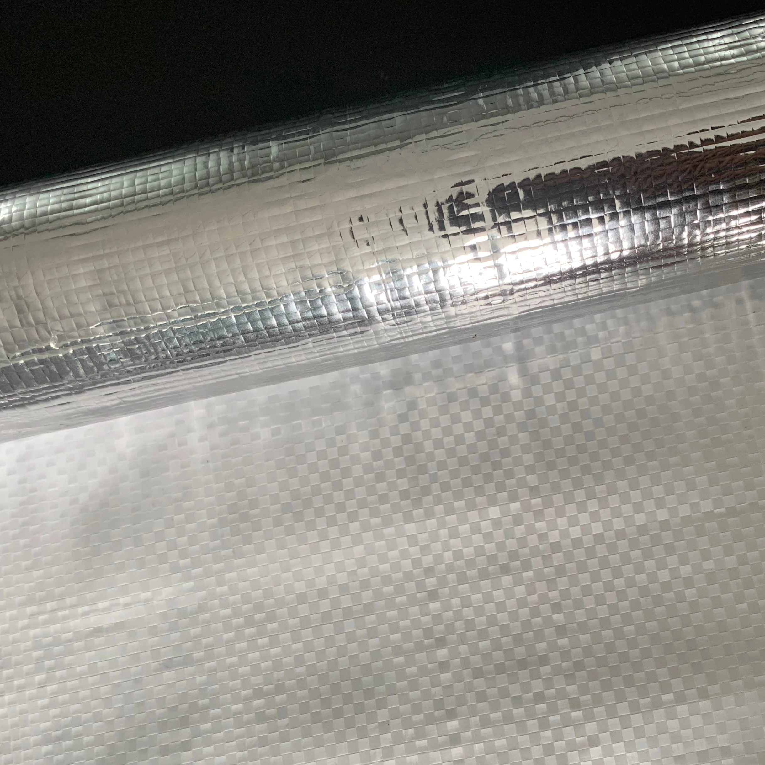 Fiberglass Cloth One Side Laminated Aluminum Foil for  Wall Roof Heat Insulation