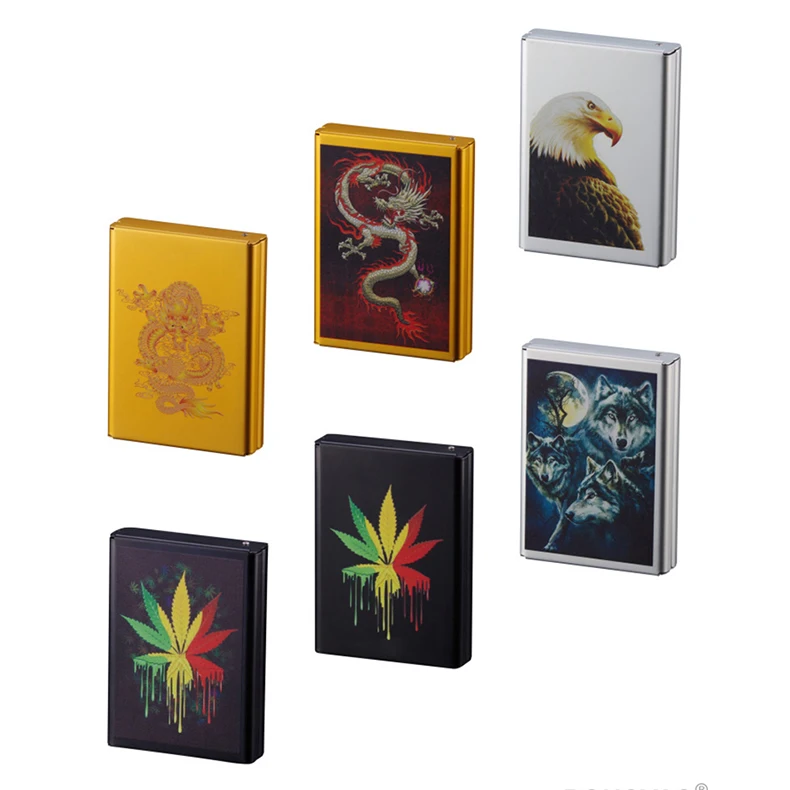 XY5000K7 New Design Cigarette case Household Rechargeable USB Cigarette Lighters OEM LOGO Tobacco Smoking Accessories
