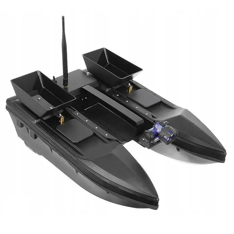 Factory Direct Sell Smart Automatically Navigation 400M High Driving Speed 3 Hopper Large Carp Fishing Bait Boat