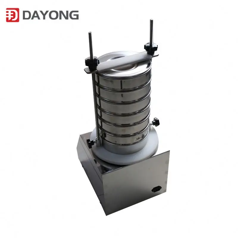 Diameter 300 400 mineral processing laboratory equipment lab test sieve shaker 1-8 layers