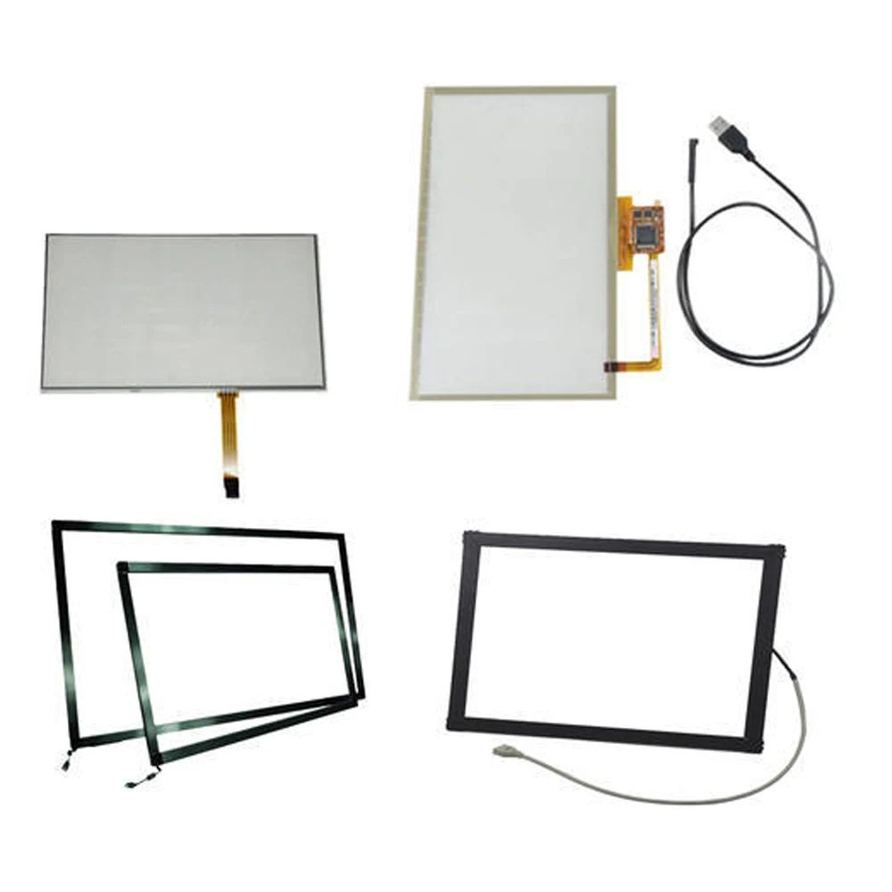 RGB 1024x600 Resolution capacitive touchscreen 7 inch touch screen panel kit with I2C interface raspberry pi touch screen