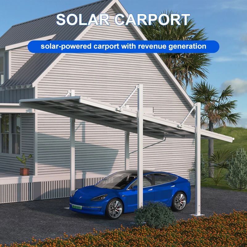 Best Price Solar Parking Carport Photovoltaic System PV Parking Structure Carport Car Parking off Grid or on Grid Hybrid Carport