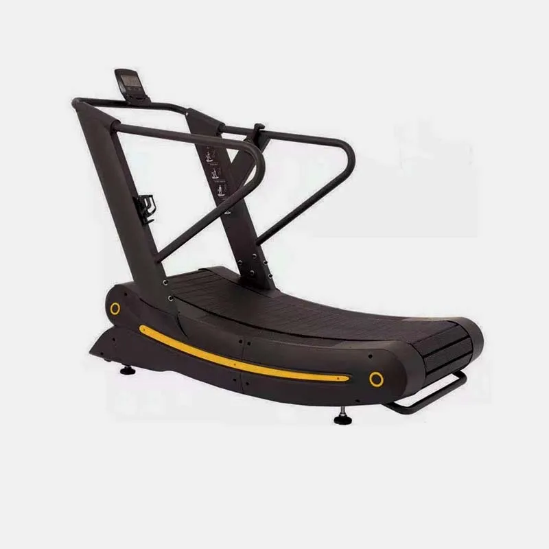Unpowered Treadmill Commercial Big Running Machine Fitness Multi-functional Adjustable Resistance Curved Treadmill