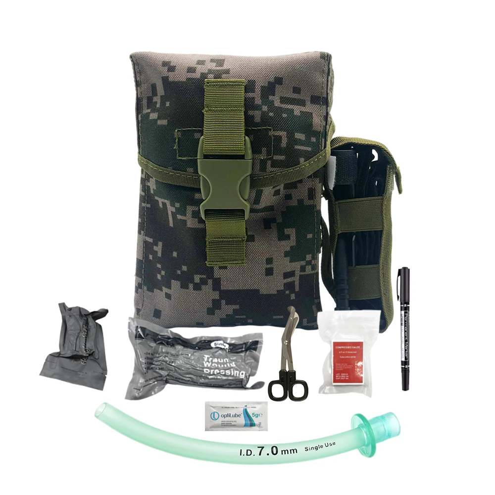 Three Generations Of Outdoor Individual First Aid Kit Tactical Tool Pouch Multi-purpose Modular Utility Bag