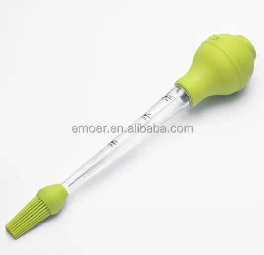 Large Turkey Baster syringe with Cleaning Brush