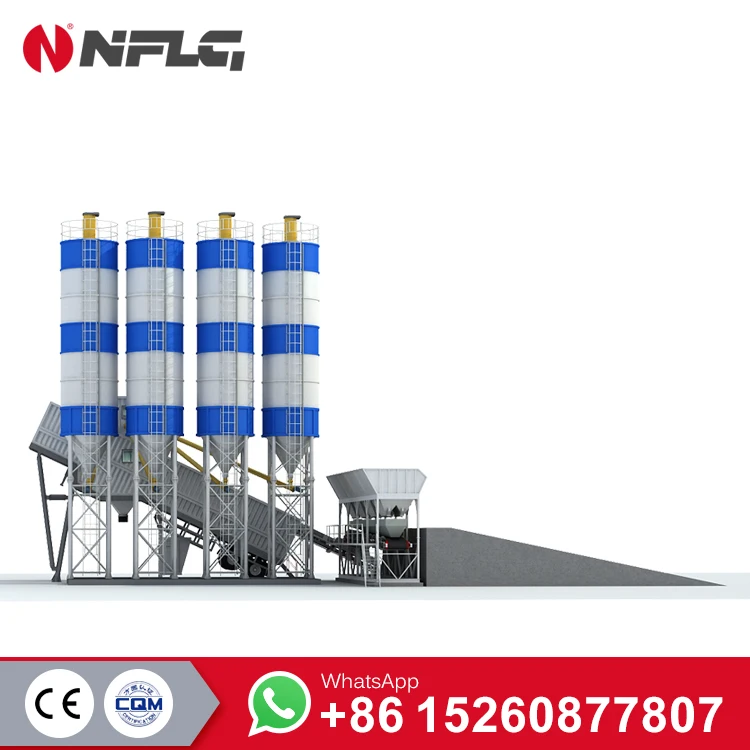 Factory Price YHZS150 Mixer Plant Ready-Mixed Harga Elba Mini Mix Small Concrete Batching Plant For Sale