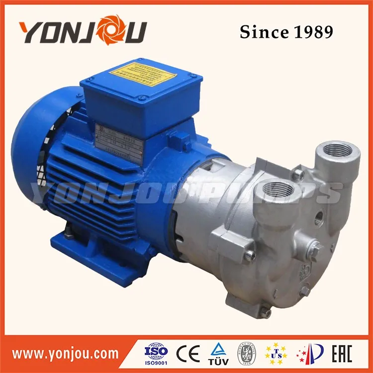 Single Stage Liquid Ring Vacuum Pump for Automotive Industry Stainless Steel Water Ring Pump with High Vacuum Performance