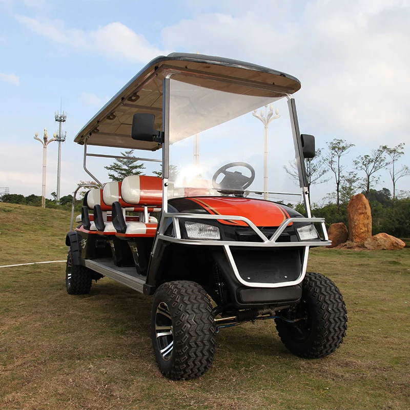 Custom Vehicles Strong Drive sightseeing Cart 8 Seats  Electric Golf Cart