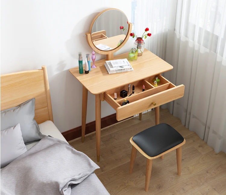 
China Fashion new design Wholesale Low Price multifunctional table that solid wood dresser makes up 