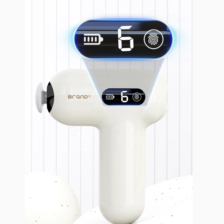 Wholesale Touch Screen Electric Impulse Mini Deep Tissue Massage Gun Professional Massage Gun