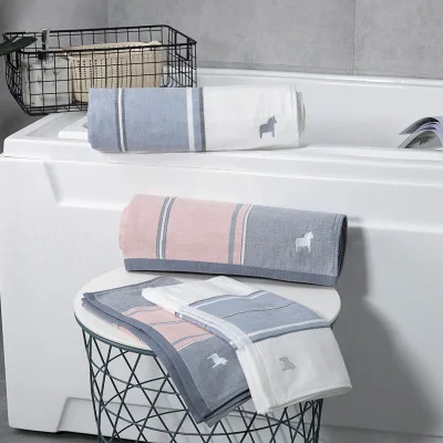 Cute small soft absorbent cotton child face towel