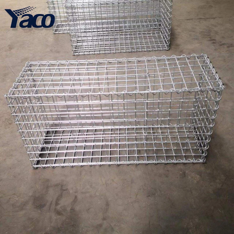Высококачественные горячеоцинкованные габионные корзины 100x100x30 2 м x 1 поставщики габионных