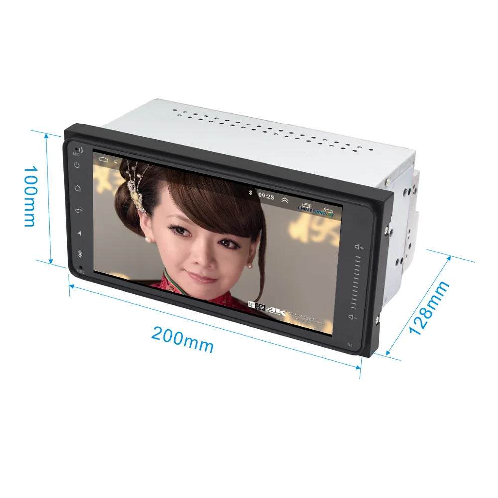 7 inch Touch Screen Android 9.1 2DIN Car radio Player for Toyota OBD2 WIFI BT G4 Navigation GPS MP5 multimedia audio video