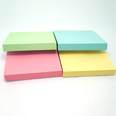 OEM Customized Shape Easy Post Sticky Notes Colorful Self-Stick Notes For Office