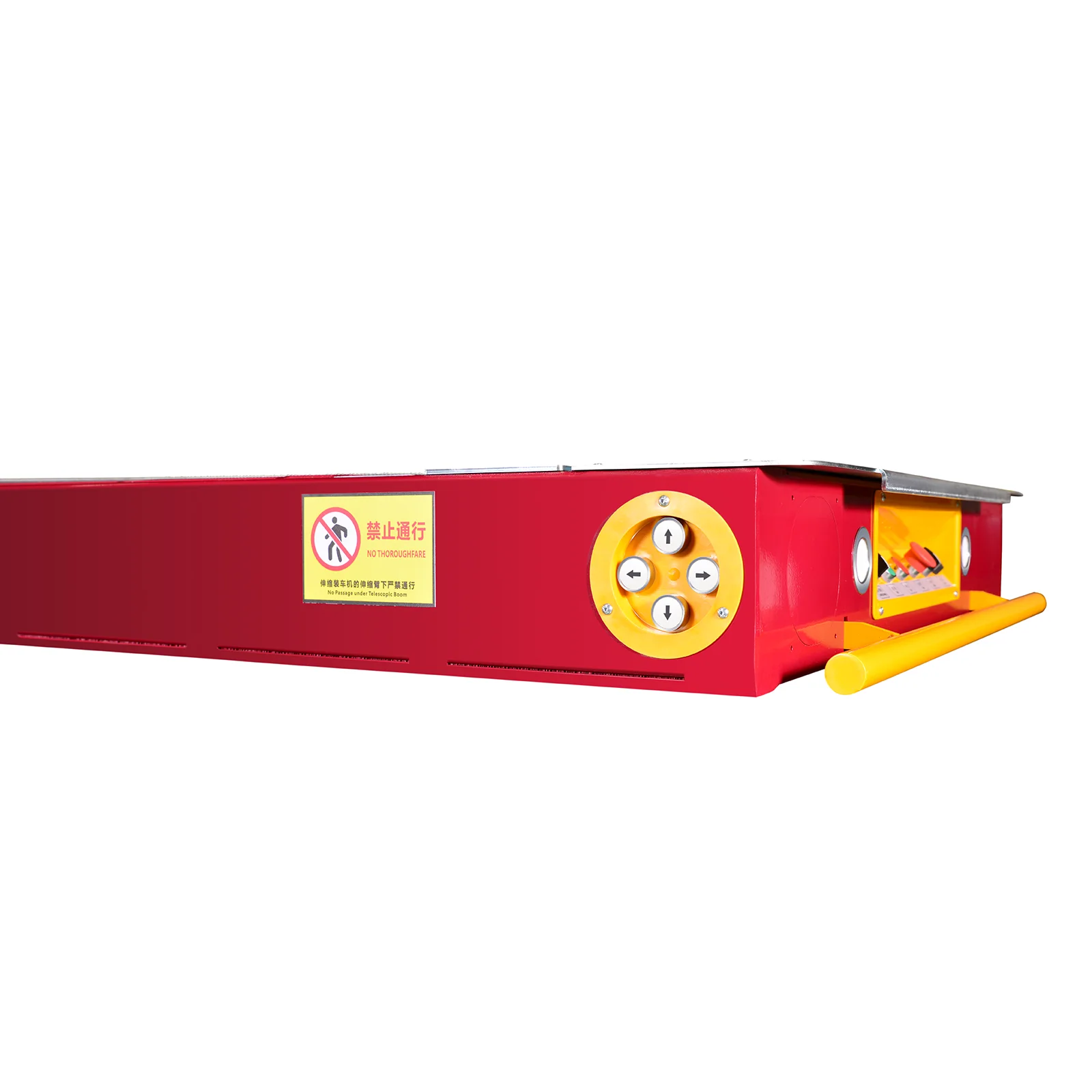 4 section belt conveyor system for truck loading