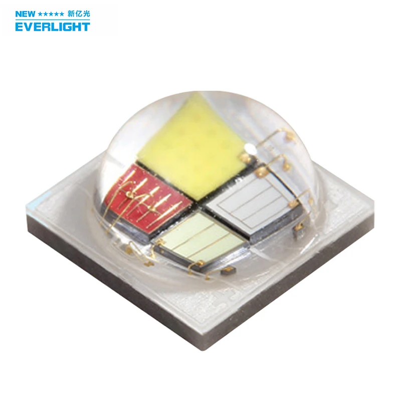 High Cost Performance Ceramic Base Full Color RGBW SMD LED 4IN1 4W 3535 RGBW LED Chip Manufacturer