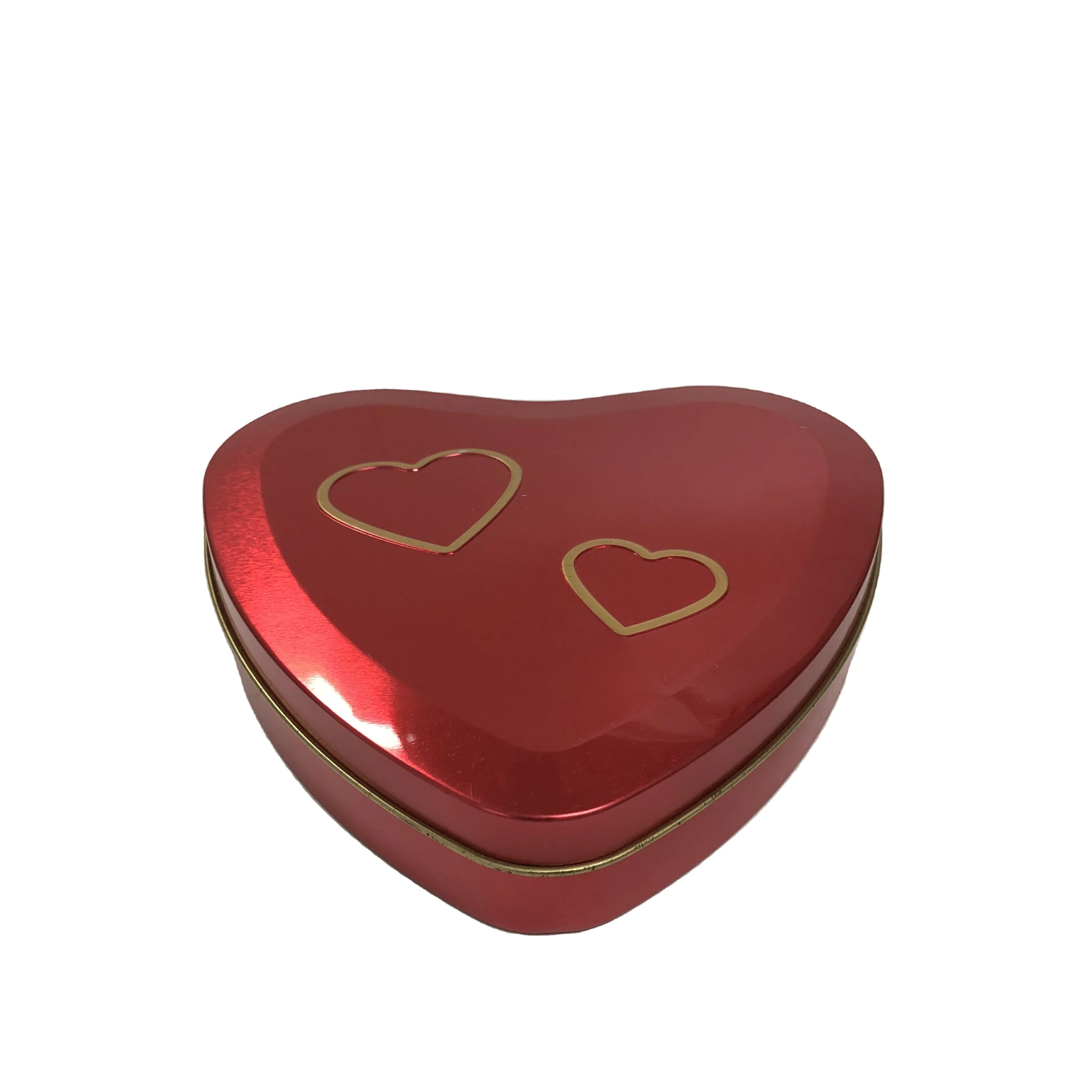 heart-shaped empty chocolate boxes food packaging round cake tin personalized