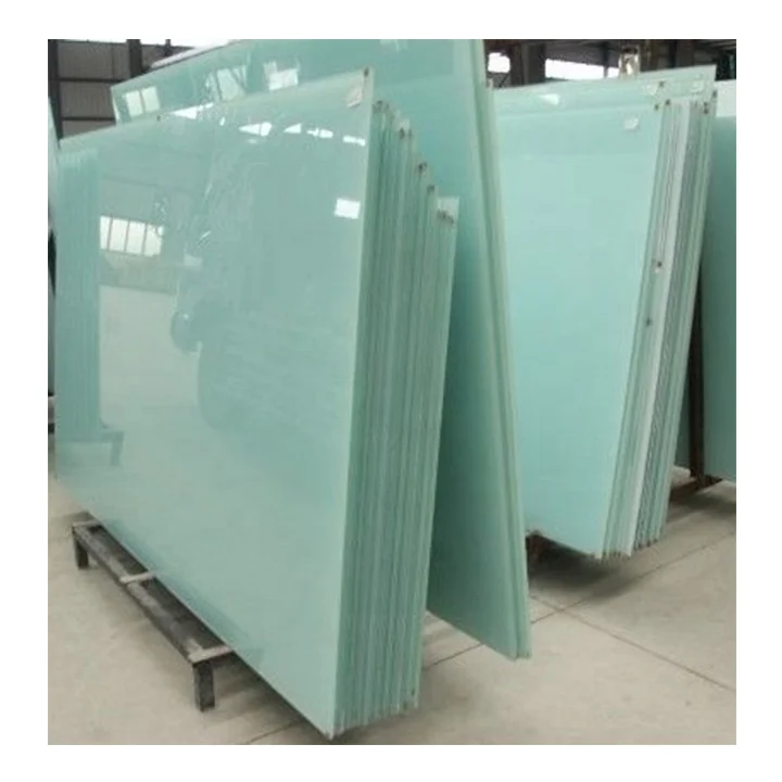 3mm to 12mm Acid Etched Frosted Glass Patterns glass With ISO Certificate