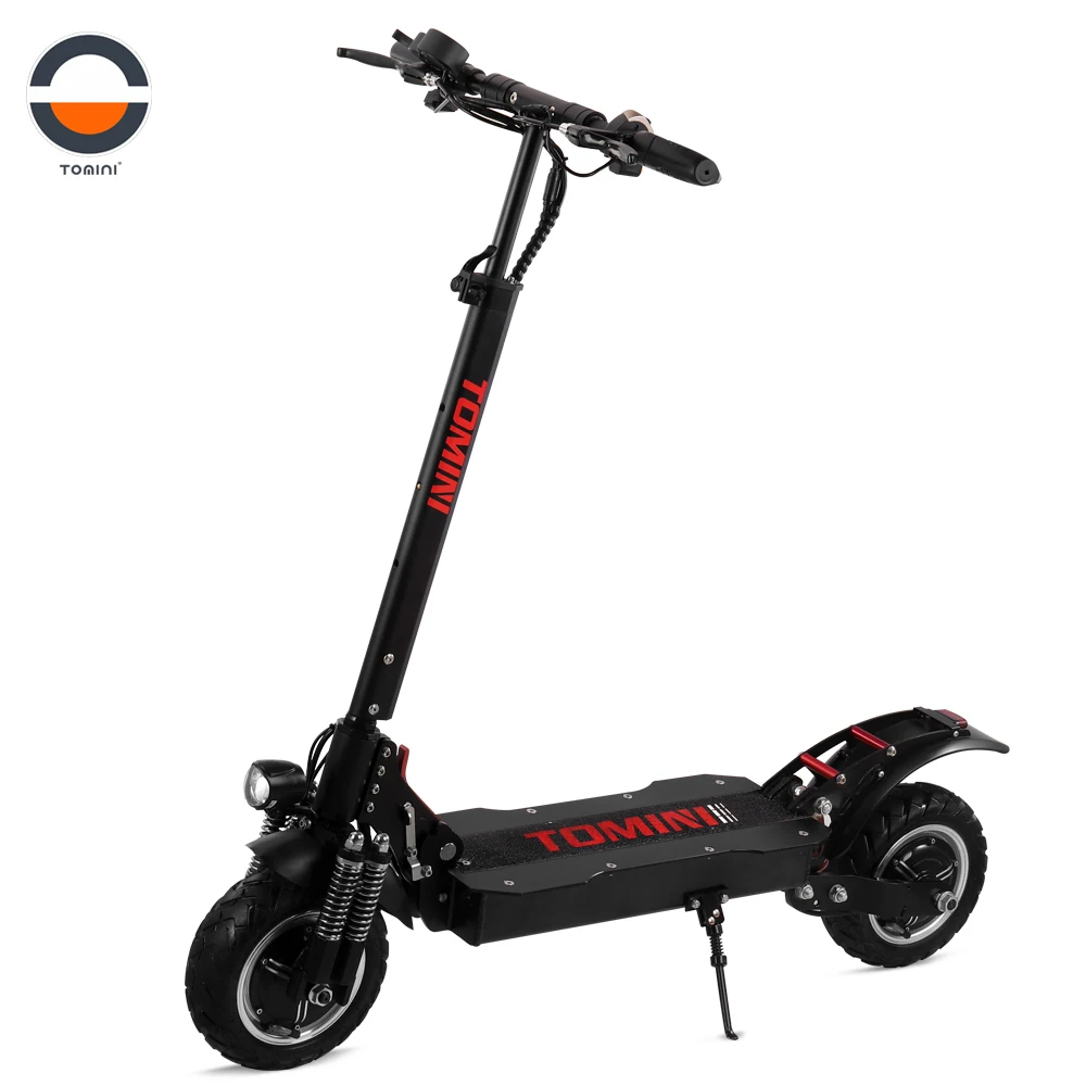 Tomini China OEM 10 inch Powerful 2000W 3000W escooter electric scooter offroad for adult