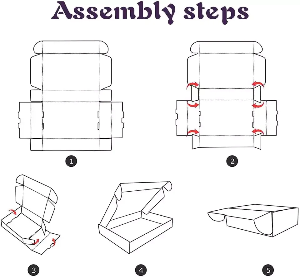 OEM ODM Customized Size Corrugated Paper Shipping Carton Mail Printing Coated Package Box Chocolate Mailer Packaging Gift Box
