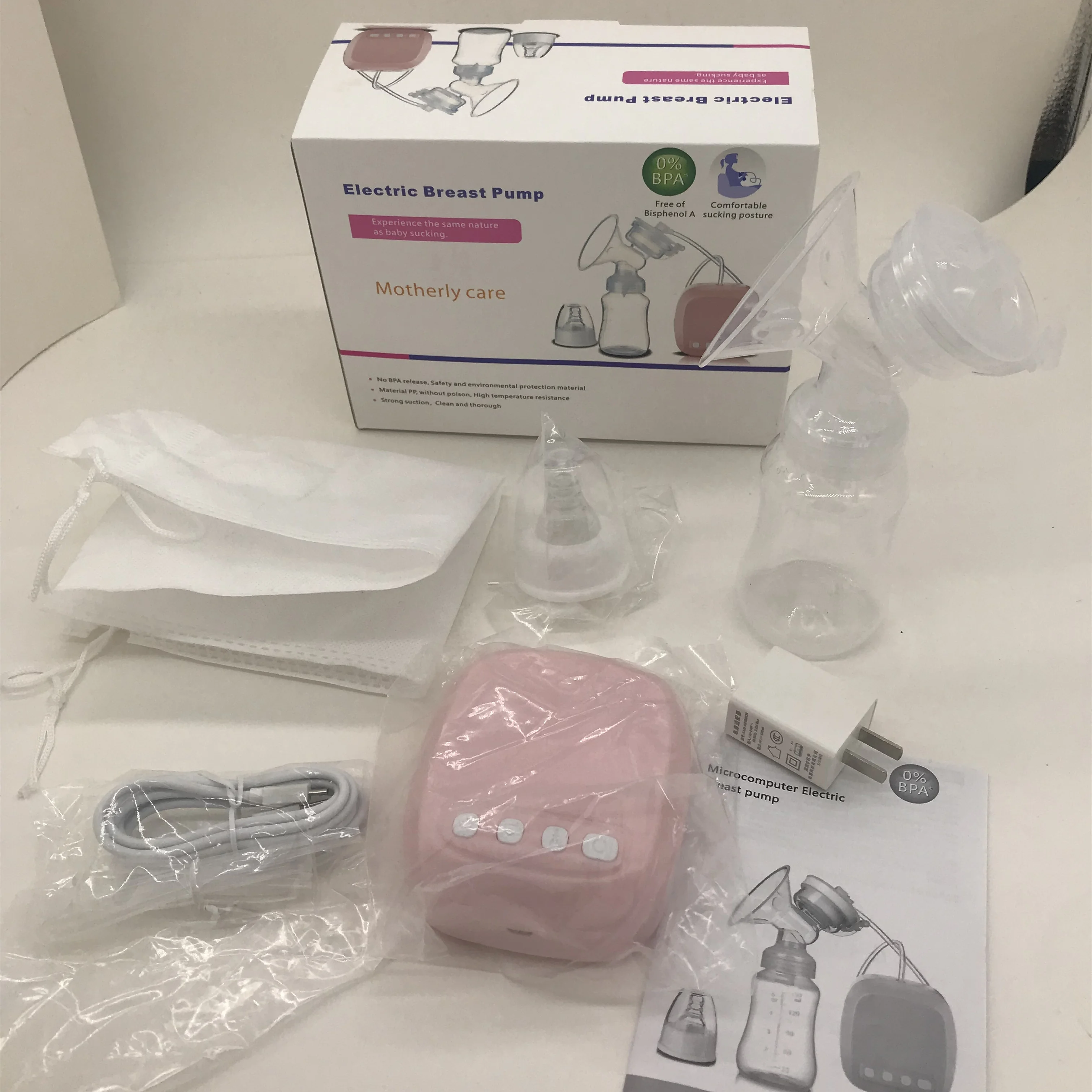 hot selling cheap bpa free baby milk breast feeding single electric breast pump