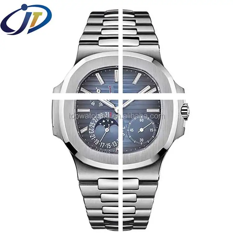 Replica pateek 5712/1A 904L noob ZF watch PP  nautilus Cal.240 movement  models blue dial moon phase montre  watch