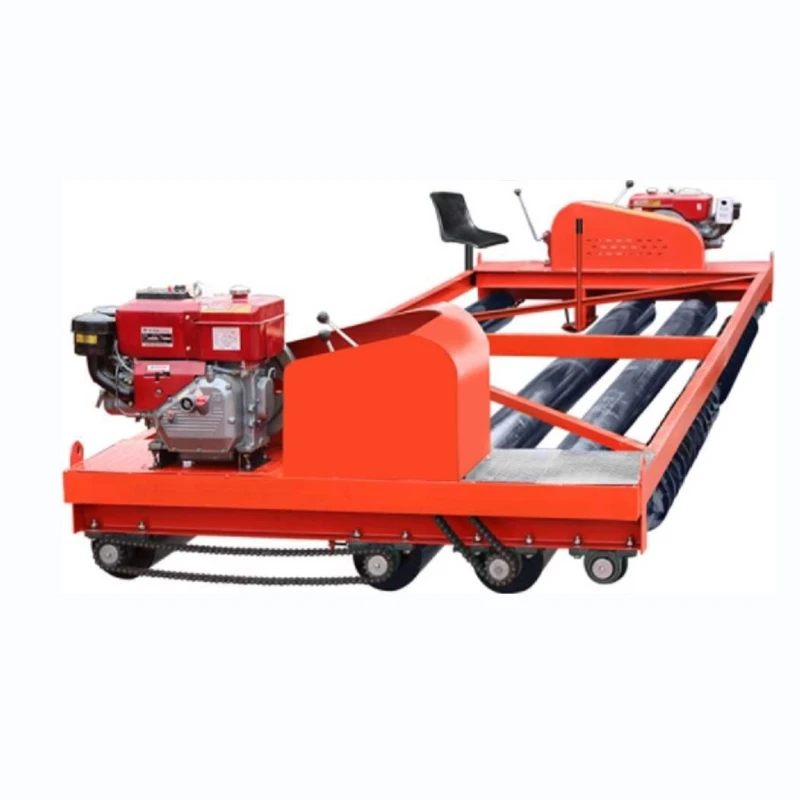 SMP-600 multi roll paving and leveling machine Concrete  Screed Used To Road Leveling machine road floor leveling machine