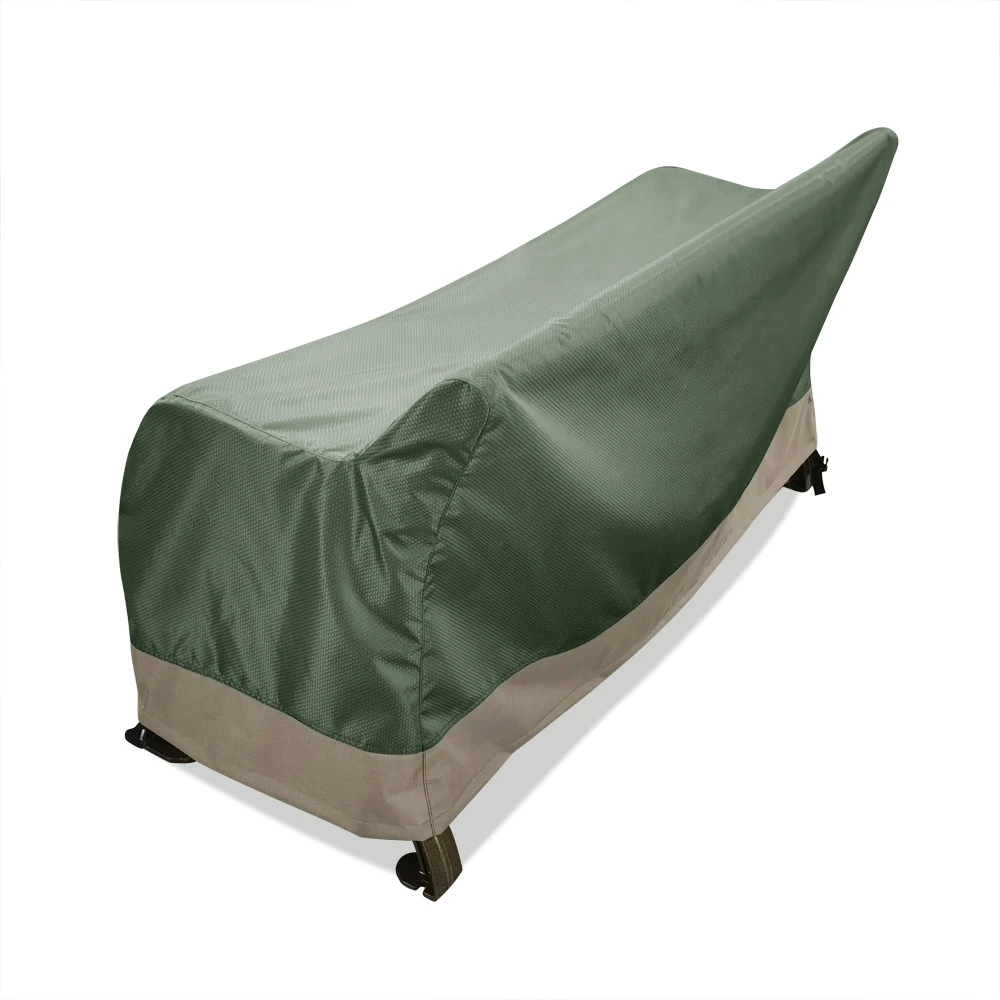 Durable material UV protected polyester waterproof patio 3 chair/ bench cover