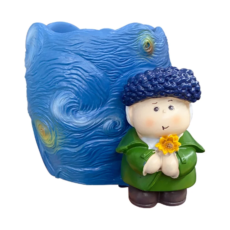 BaiMao пользовательский офисный Стандартный круглый держатель для ручек, настольный органайзер, полимерный контейнер для ручек, мини-держатель для карандашей