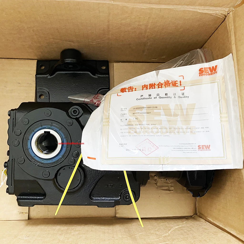 Brand new original SEW EURODRIVE helical bevel gear reducer KA47/T AQH140/1 01.1821761801.0001.12