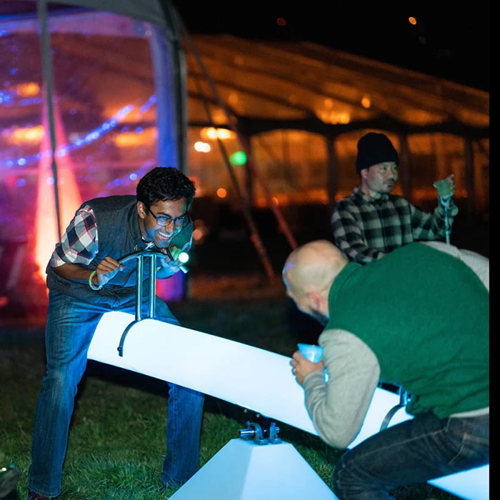 Funny park teetertotter Waterproof LED party Illuminated light up seesaw