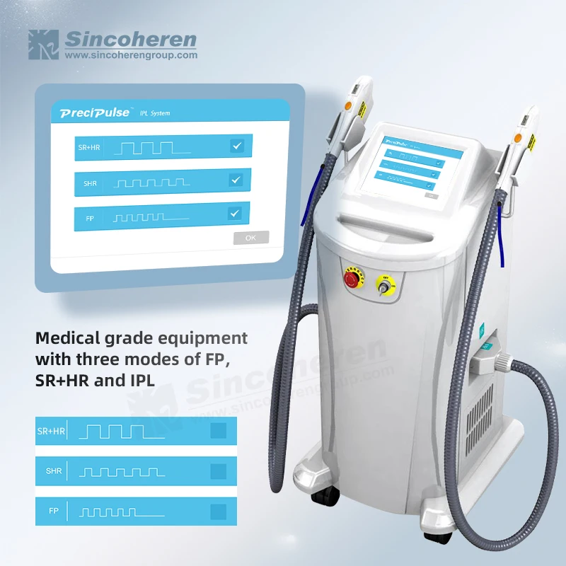 Sincoheren Ipl Skin Rejuvenation Machine Cosmetic Instrument For Salon Clinic Business Rf Beauty Equipment