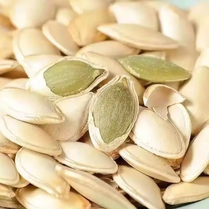 Сырые сырые семена тыквы новый запас дыни оптом очищенные белые средние ломтики