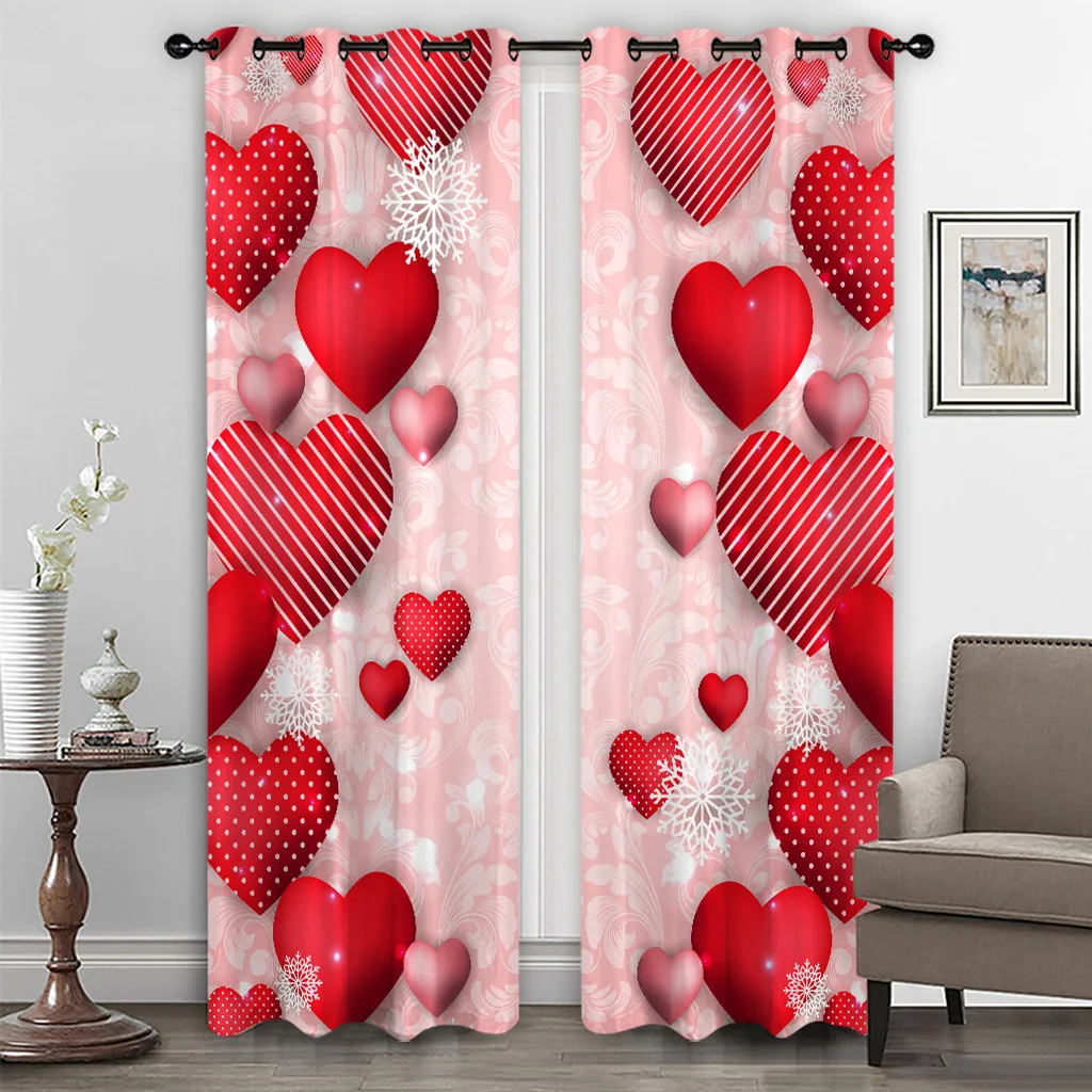 Ready Made European Street View Alley Polyester 3d Landscape Floral Photo Designer Print Curtain For The Living Room