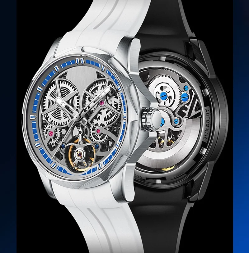 2022  quality luxury  business 10 atm waterproof new design fashion men stainless steel automatic wrist watches